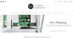 Desktop Screenshot of hepburnhardware.com